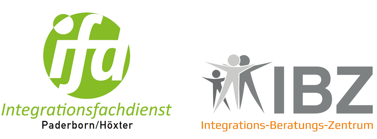 Logos IFD und IBZ nebeneinander